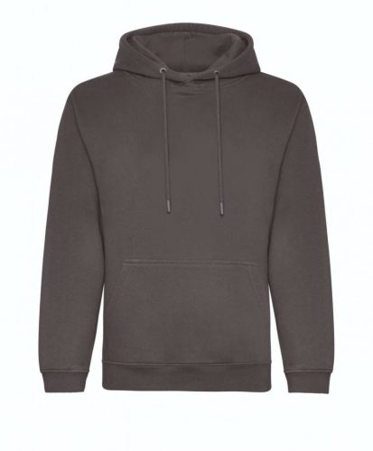 Just Hoods AWJH201 Organic pamut kapucnis pulóver - Charcoal