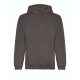 Just Hoods AWJH201 Organic pamut kapucnis pulóver - Charcoal