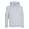 Just Hoods AWJH201 Organic pamut kapucnis pulóver - Heather Grey