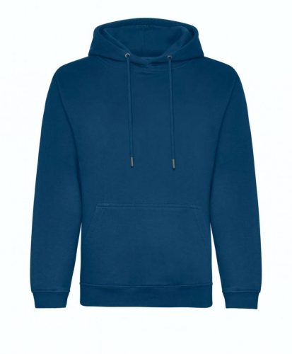 Just Hoods AWJH201 Organic pamut kapucnis pulóver - Ink Blue