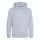 Just Hoods AWJH201J Organic pamut gyerek kapucnis pulóver - Heather Grey