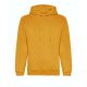 Just Hoods AWJH201 Organic pamut kapucnis pulóver - Mustard