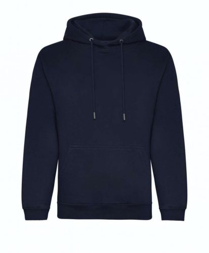Just Hoods AWJH201 Organic pamut kapucnis pulóver - New French Navy