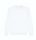 Just Hoods AWJH230 Organic pamut környakú pulóver - Arctic White