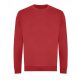 Just Hoods AWJH230 Organic pamut környakú pulóver - Fire Red