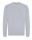 Just Hoods AWJH230 Organic pamut környakú pulóver - Heather Grey