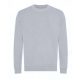 Just Hoods AWJH230 Organic pamut környakú pulóver - Heather Grey