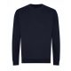 Just Hoods AWJH230 Organic pamut környakú pulóver - New French Navy
