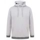 Front Row FR841 HOODIE WITH STRIPED CUFFS M