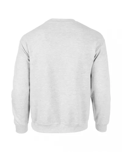 Gildan GI12000 Dryblend felnőtt környakas pulóver - Ash