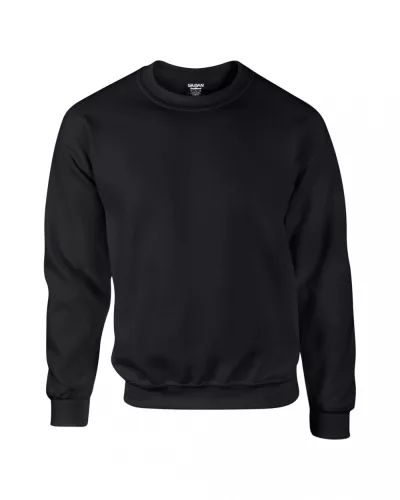 Gildan GI12000 Dryblend felnőtt környakas pulóver - Black