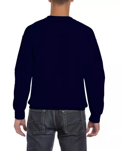 Gildan GI12000 Dryblend felnőtt környakas pulóver - Navy