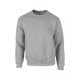 Gildan GI12000 Dryblend felnőtt környakas pulóver - Sport Grey