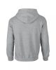 Gildan GI12500 Dryblend felnőtt kapucnis pulóver - Sport Grey 