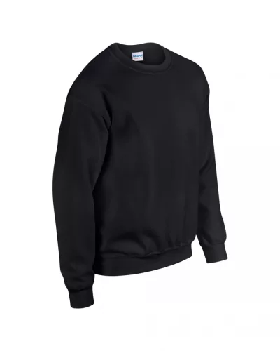 Gildan GI18000 Heavy blend felnőtt környakas pulóver - Black