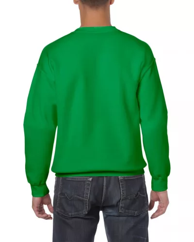 Gildan GI18000 Heavy blend felnőtt környakas pulóver - Irish Green