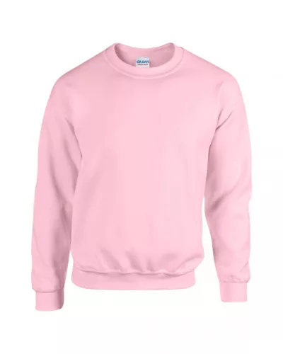 Gildan GI18000 Heavy blend felnőtt környakas pulóver - Light Pink