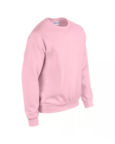 Gildan GI18000 Heavy blend felnőtt környakas pulóver - Light Pink