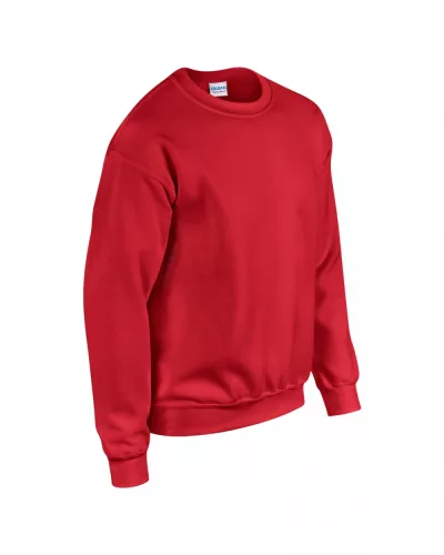 Gildan GI18000 Heavy blend felnőtt környakas pulóver - Red
