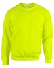 Gildan GI18000 Heavy blend felnőtt környakas pulóver - Safety Green
