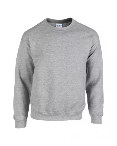 Gildan GI18000 Heavy blend felnőtt környakas pulóver - Sport Grey
