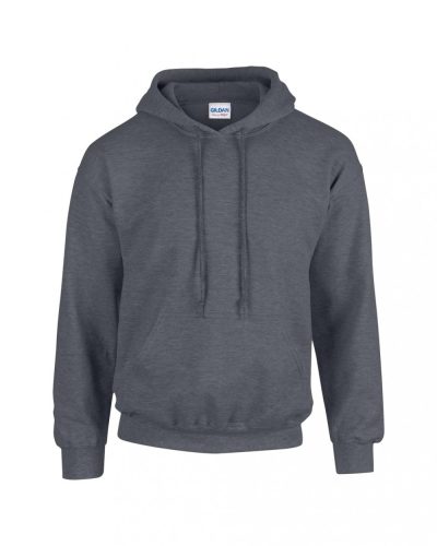 Gildan GI18500 Heavy blend felnőtt kapucnis pulóver - Dark Heather