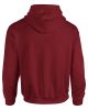 Gildan GI18500 Heavy blend felnőtt kapucnis pulóver - Garnet