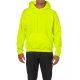 Gildan GI18500 Heavy blend felnőtt kapucnis pulóver - Safety Green