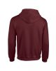 Gildan GI18600 Heavy blend felnőtt cipzáros kapucnis pulóver - Maroon