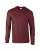 Gildan GI2400 ultra pamut felnőtt hosszú ujjú póló - Maroon
