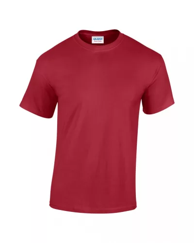 Gildan 5000 Heavy Cotton felnőtt pamut póló /unisex/ - Cardinal