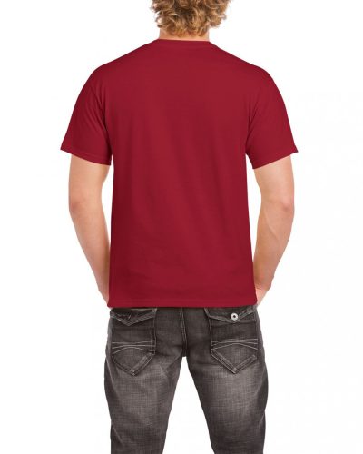 Gildan 5000 Heavy Cotton felnőtt pamut póló /unisex/ - Cardinal