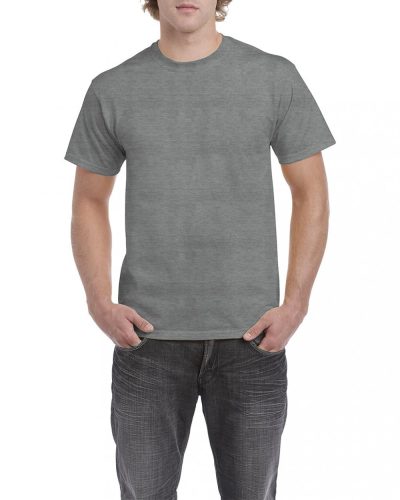 Gildan 5000 Heavy Cotton felnőtt pamut póló /unisex/ -  Graphite Heather