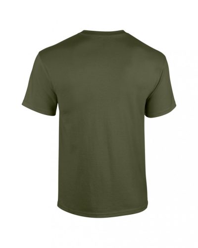 Gildan 5000 Heavy Cotton felnőtt pamut póló /unisex/ - Military
