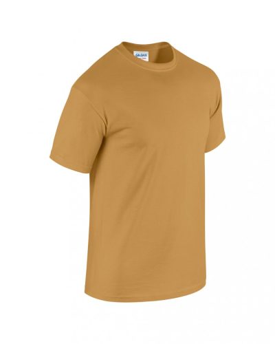 Gildan 5000 Heavy Cotton felnőtt pamut póló /unisex/ - Old Gold