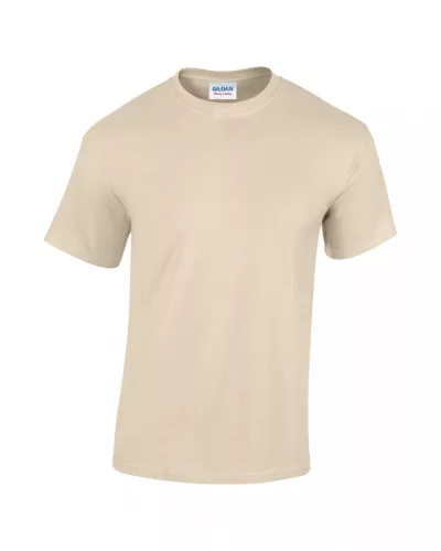 Gildan 5000 Heavy Cotton felnőtt pamut póló /unisex/ - Sand