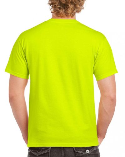 Gildan 5000 Heavy Cotton felnőtt pamut póló /unisex/ - Safety Green