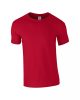 Gildan GI64000 Softstyle felnőtt póló - Cherry Red