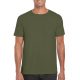 Gildan GI64000 Softstyle felnőtt póló - Military Green