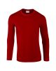 Gildan GI64400 Softstyle felnőtt hosszú ujjú póló - Red