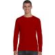 Gildan GI64400 Softstyle felnőtt hosszú ujjú póló - Red