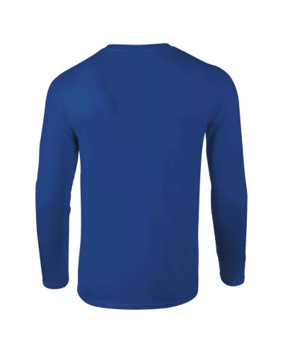 Gildan GI64400 Softstyle felnőtt hosszú ujjú póló - Royal