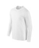 Gildan GI64400 Softstyle felnőtt hosszú ujjú póló - White