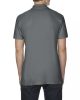 Gildan 64800 Softstyle unisex pamut galléros piké póló - Charcoal