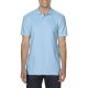 Gildan 64800 Softstyle unisex pamut galléros piké póló - Light Blue