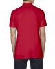 Gildan 64800 Softstyle unisex pamut galléros piké póló - Red