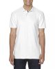 Gildan 64800 Softstyle unisex pamut galléros piké póló - White