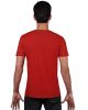 Gildan GI64V00 Softstyle felnőtt V-nyakú póló - Red