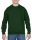 Gildan GIB18000 Heavy blend gyerek környakas pulóver - Forest Green