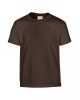Gildan GIB5000 Heavy Cotton gyerek póló - Dark Chocolate
